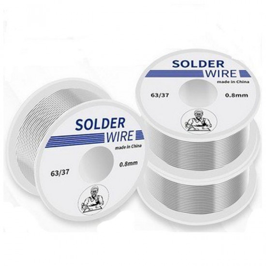 Timah Solder Gulung 63/37 0.8mm Solder Wire 50 gr Timah Solder Gulung 63/37 0.8mm Solder Wire 50 gr