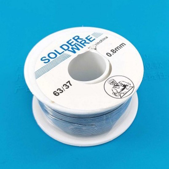 Timah Solder Gulung 63/37 0.8mm Solder Wire 50 gr Timah Solder Gulung 63/37 0.8mm Solder Wire 50 gr