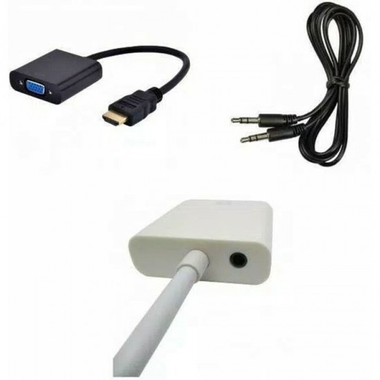 Profftech Converter HDMI To VGA Audio HDTV Profftech Converter HDMI To VGA Audio HDTV