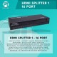 Profftech HDMI Splitter 16 Port 1 In 16 Out Full HD 3D 4K UHD
