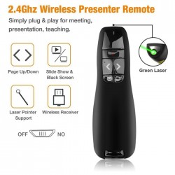 Profftech P400 Remote Wireless Presenter Cordless Laser Pointer Profftech P400 Remote Wireless Presenter Cordless Laser Pointer