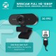Profftech Webcam 2MP 1080P Kamera Desktop Manual Focus Mikrofon Rotasi 360 Derajat Profftech Webcam 2MP 1080P Kamera Desktop Manual Focus Mikrofon Rotasi 360 Derajat