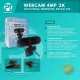 Profftech Webcam 4MP 2K Kamera Desktop Auto Focus Mikrofon Rotasi 360 Derajat Profftech Webcam 4MP 2K Kamera Desktop Auto Focus Mikrofon Rotasi 360 Derajat