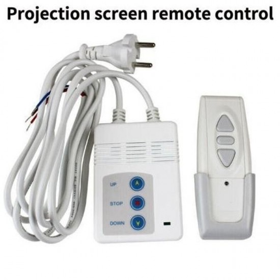 Remote Layar Proyektor Receiver Screen Projector Set Remote Layar Proyektor Receiver Screen Projector Set
