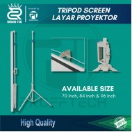 Richie Tec Tripod Screen Projector Layar Proyektor 