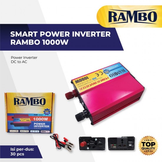 RAMBO RMB-1000W Power Inverter DC 12V AC 240V RAMBO RMB-1000W Power Inverter DC 12V AC 240V