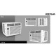Reiwa CW-0501RA Air Conditioner 0.5 PK AC Window Reiwa CW-0501RA Air Conditioner 0.5 PK AC Window