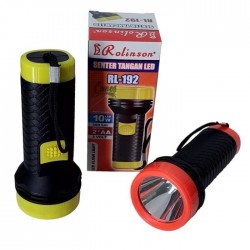 Rolinson RL-192 Senter Tangan LED 10W Flash Light Baterai AA x 2 Pcs Rolinson RL-192 Senter Tangan LED 10W Flash Light Baterai AA x 2 Pcs