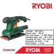 Ryobi HS-150 Orbital Sander Mesin Amplas Listrik 150W Ryobi HS-150 Orbital Sander Mesin Amplas Listrik 150W