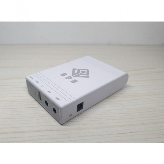SPS 103A UPS Mini DC Portable Power Bank Lithium Battery 12V 2A