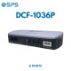 SPS DCF-1036P UPS DC POE 36W Portable Power Bank 2A Lithium Battery 10400 mAh 6 Port