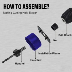 SALI Hole Saw Set 16 Pcs SALI Hole Saw Set 16 Pcs