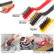 Sikat Kawat Mini isi 3 Pcs Metal Brass Nylon Wire Brush Sikat Kawat Mini isi 3 Pcs Metal Brass Nylon Wire Brush