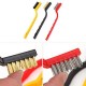 Sikat Kawat Mini isi 3 Pcs Metal Brass Nylon Wire Brush Sikat Kawat Mini isi 3 Pcs Metal Brass Nylon Wire Brush