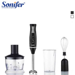 Sonifer SF-8025 Hand Blender Set 3 in 1 700ml Measuring Cup Chopper Whisker Sonifer SF-8025 Hand Blender Set 3 in 1 700ml Measuring Cup Chopper Whisker
