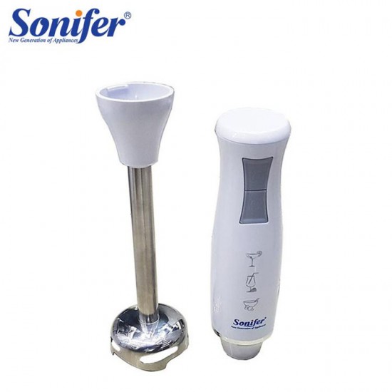 Sonifer SF-8026 Hand Blender 2 in 1 Stainless Steel 2 Speed Gelas Takar 700 ml Sonifer SF-8026 Hand Blender 2 in 1 Stainless Steel 2 Speed Gelas Takar 700 ml