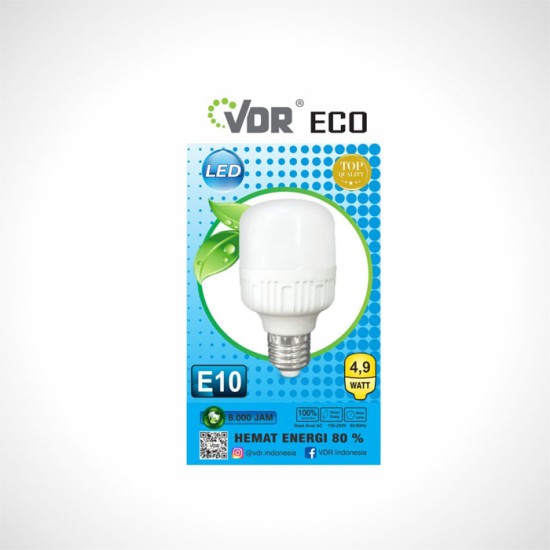 VDR Lampu LED 10 Watt Capsul Ecobright Bohlam VDR Lampu LED 10 Watt Capsul Ecobright Bohlam