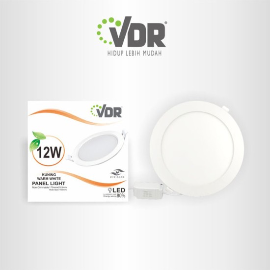VDR LED Panel Light 12 Watt 17 Cm VDR LED Panel Light 12 Watt 17 Cm