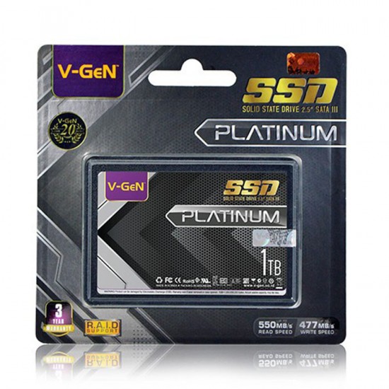 V-GEN SSD 2.5 Inch SATA III Solid State Drive VGEN V-GEN SSD 2.5 Inch SATA III Solid State Drive VGEN