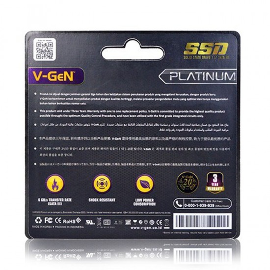 V-GEN SSD 2.5 Inch SATA III Solid State Drive VGEN V-GEN SSD 2.5 Inch SATA III Solid State Drive VGEN