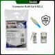 Vascolink Connector Konektor RJ45 Cat 6 EZ Gold Lite Plated 50Pcs Vascolink Connector Konektor RJ45 Cat 6 EZ Gold Lite Plated 50Pcs