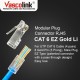 Vascolink Connector Konektor RJ45 Cat 6 EZ Gold Lite Plated 50Pcs Vascolink Connector Konektor RJ45 Cat 6 EZ Gold Lite Plated 50Pcs