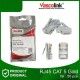 Vascolink Connector Konektor RJ45 Cat 5e Gold Plated 50Pcs Vascolink Connector Konektor RJ45 Cat 5e Gold Plated 50Pcs
