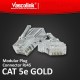 Vascolink Connector Konektor RJ45 Cat 5e Gold Plated 50Pcs Vascolink Connector Konektor RJ45 Cat 5e Gold Plated 50Pcs