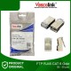 Vascolink Connector Konektor RJ45 FTP Cat 6 Gold Plated 50Pcs
