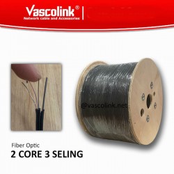 Vascolink VL116-FTTH02BSWT FTTH Cable Fiber Optic Outdoor 2 Core Kabel FO 