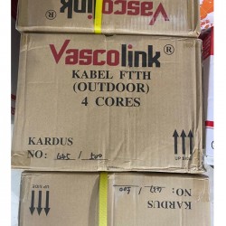 Vascolink VL116-FTTH04BSWT FTTH Cable Fiber Optic Outdoor 4 Core Kabel FO