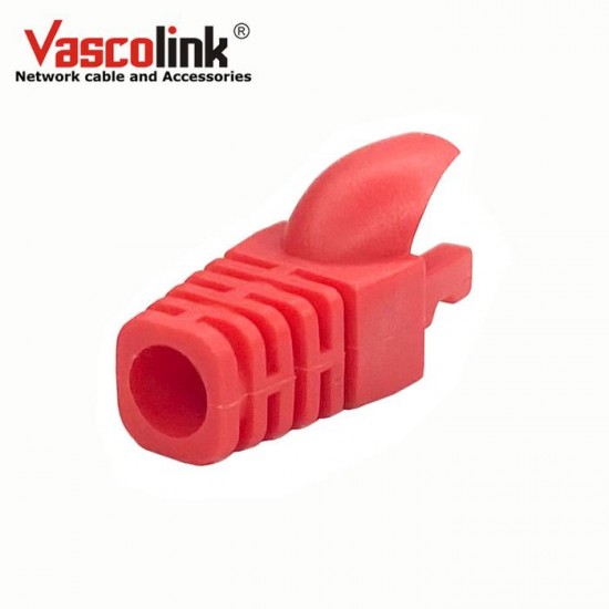Vascolink Plug Boot Plugboot 2 Claw Pengait Cat 5 Cat 6  isi 50 Pcs