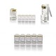 Vascolink Konektor RJ45 Cat5e 100Pcs Vascolink Konektor RJ45 Cat5e 100Pcs