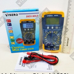 Visero A830L Multimeter Multitester Avometer Digital Yellow