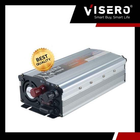 Visero VIO-1000W Power Inverter 1000W DC 12V to AC 220V Visero VIO-1000W Power Inverter 1000W DC 12V to AC 220V