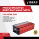Visero VIO-500W PSW Power Inverter Pure Sine Wave 500 Watt 12V Visero VIO-500W PSW Power Inverter Pure Sine Wave 500 Watt 12V
