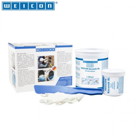 Weicon Ceramic BL Epoxy Resin Plastic Metal Repair Wear Weicon Ceramic BL Epoxy Resin Plastic Metal Repair Wear