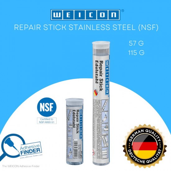 Weicon Repair Stick Stainless Steel Putty Non Corrosive Weicon Repair Stick Stainless Steel Putty Non Corrosive
