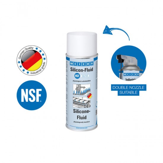Weicon Silicone Fluid 400 ml Spray Pelumas Silikon Food Grade NSF H1