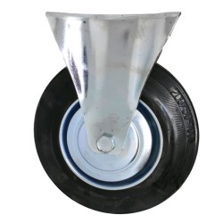 Xander Roda Trolley Karet 8 inch - Roda Troli Mati Xander Roda Trolley Karet 8 inch - Roda Troli Mati