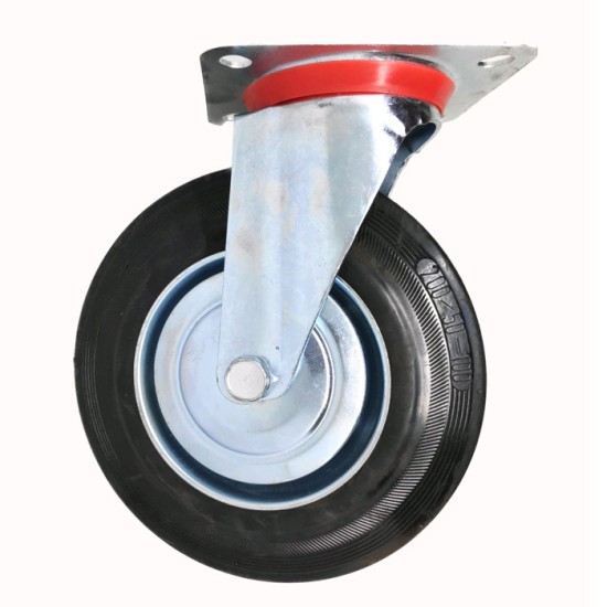 Xander Roda Trolley Karet 8 inch - Roda Troli Hidup Xander Roda Trolley Karet 8 inch - Roda Troli Hidup