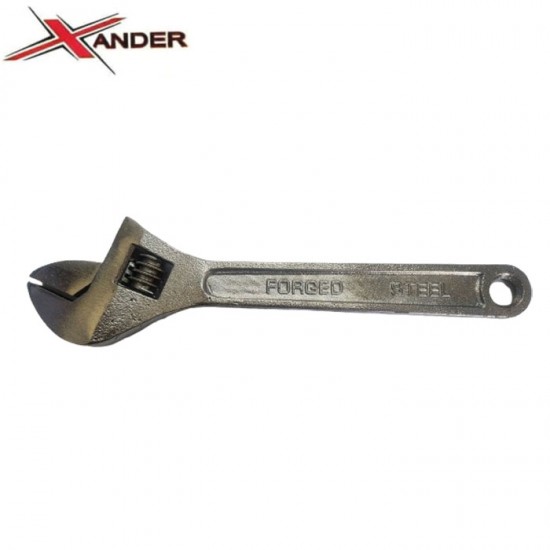 Xander Kunci Inggris 10 Inch 250mm Adjustable Wrench Forged Steel