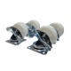 Xander XD-1125 Roda Nilon 2 Inch Hidup Rem 4 Pcs Caster Wheel Brake 50mm Xander XD-1125 Roda Nilon 2 Inch Hidup Rem 4 Pcs Caster Wheel Brake 50mm
