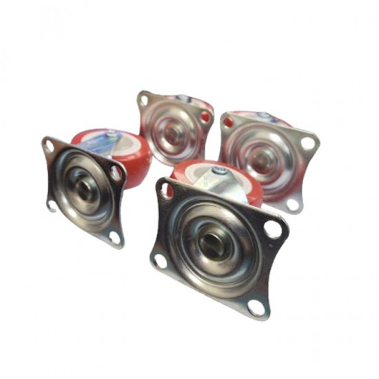 Xander XD-191 Roda Nilon 2 Inch Hidup 4 Pcs Caster Wheel Swivel 50mm Xander XD-191 Roda Nilon 2 Inch Hidup 4 Pcs Caster Wheel Swivel 50mm