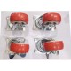 Xander XD-192 Roda Nilon 2 Inch Hidup Rem 4 Pcs Caster Wheel Brake 50mm Xander XD-192 Roda Nilon 2 Inch Hidup Rem 4 Pcs Caster Wheel Brake 50mm