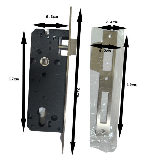 Yale 28P3-40 Mortise Lock 40mm Entrance Lock Case Yale 28P3-40 Mortise Lock 40mm Entrance Lock Case