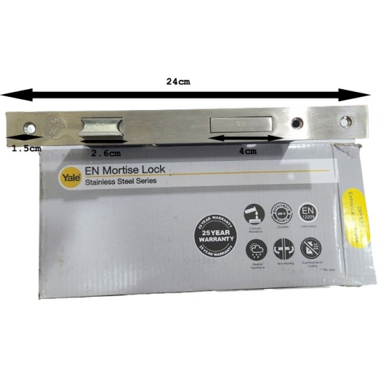 Yale 28P3-60 Mortise Lock 60mm Entrance Lock Case Yale 28P3-60 Mortise Lock 60mm Entrance Lock Case