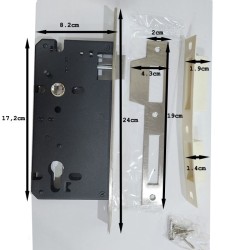 Yale 28P3-60 Mortise Lock 60mm Entrance Lock Case