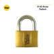 Yale V140-30 Brass Padlock 140 Gembok 30mm Yale V140-30 Brass Padlock 140 Gembok 30mm