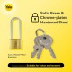 Yale V140-40LS40 Long Brass Padlock 140 Gembok Panjang 40mm